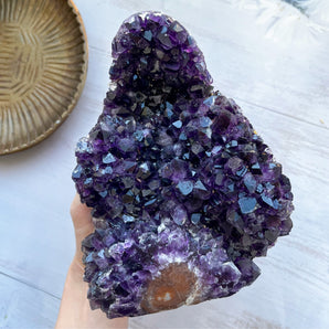 Ametyst klynge (nr. 1) - Eksklusiv kvalitet