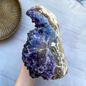 Ametyst klynge (nr. 1) - Eksklusiv kvalitet