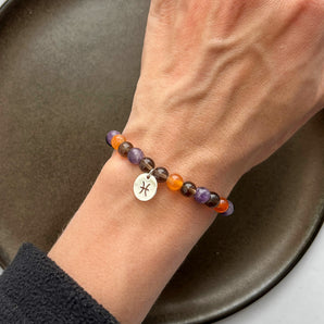 Fisk krystalarmbånd