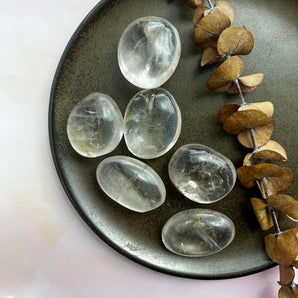 Bjergkrystal palm stone (OUTLET)