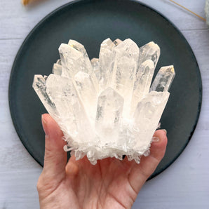 Bjergkrystal klynge (nr. 4)