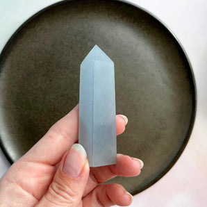 Blå calcit tårn (nr. 1)