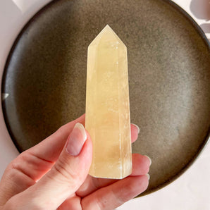 Honning calcit tårn (nr. 1)