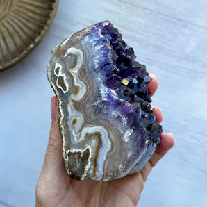 Ametyst klynge (nr. 3) - Eksklusiv kvalitet