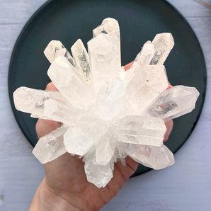 Bjergkrystal klynge (nr. 4)