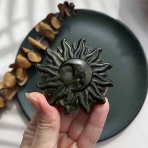 Guld obsidian sol (OUTLET)