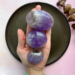 Ametyst palm stone (OUTLET)
