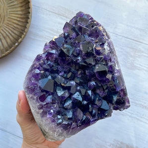 Ametyst klynge (nr. 6) - Eksklusiv kvalitet