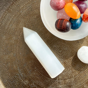 Selenit krystaltårn (nr. 3)