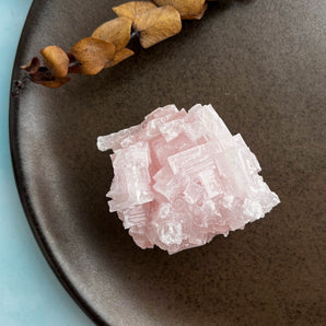 Pink halit klynge (nr. 4)