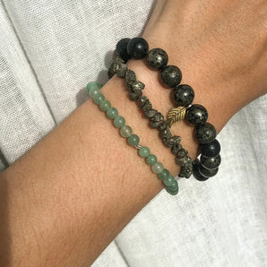 Pyrit armbånd chips