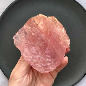 Rosakvarts rå (nr. 1)