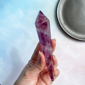 Lilla fluorit scepter (nr. 1)