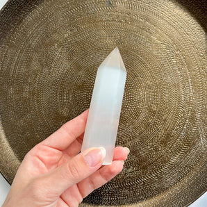 Selenit krystaltårn (nr. 3)