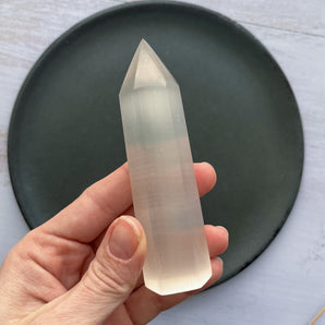 Selenit krystaltårn (nr. 1)