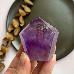 Ametyst krystaltårn (nr. X)