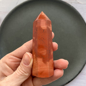 Rød jaspis tårn (nr. 1)